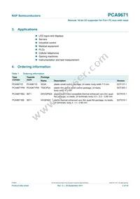 PCA9671DB Datasheet Page 2