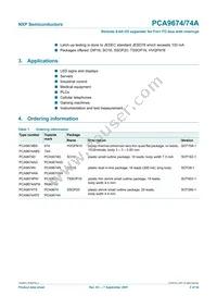 PCA9674N Datasheet Page 2