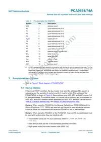 PCA9674N Datasheet Page 6