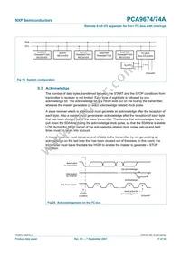 PCA9674N Datasheet Page 17