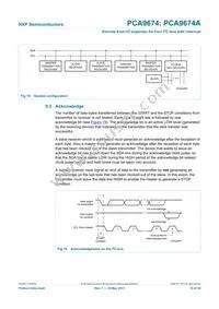 PCA9674PW/S911 Datasheet Page 19