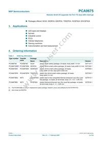 PCA9675DK Datasheet Page 2