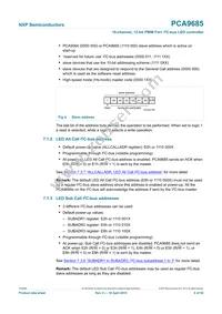 PCA9685PW Datasheet Page 8