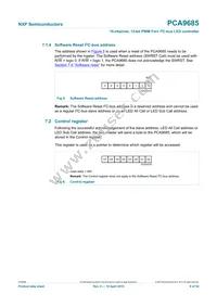 PCA9685PW Datasheet Page 9