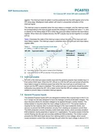 PCA9703PW Datasheet Page 8