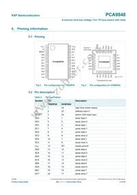 PCA9848PWZ Datasheet Page 4