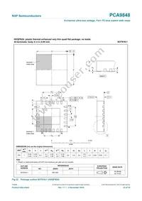 PCA9848PWZ Datasheet Page 23