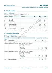 PCA9849PWJ Datasheet Page 14