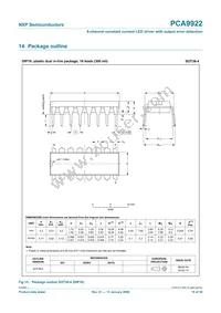 PCA9922PW Datasheet Page 18