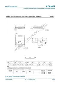 PCA9922PW Datasheet Page 19