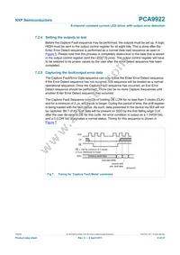 PCA9922PW Datasheet Page 9