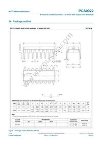 PCA9922PW Datasheet Page 18