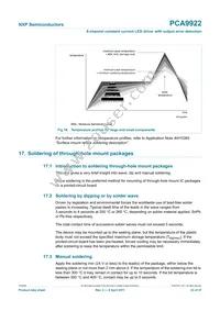 PCA9922PW Datasheet Page 23