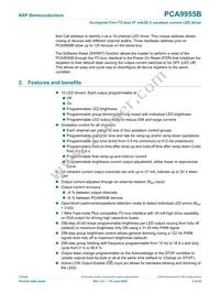 PCA9955BTW/Q900J Datasheet Page 2