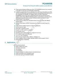 PCA9955BTW/Q900J Datasheet Page 3