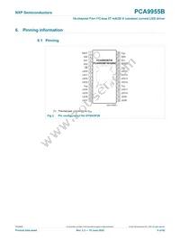 PCA9955BTW/Q900J Datasheet Page 6