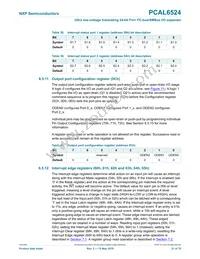 PCAL6524HEHP Datasheet Page 21