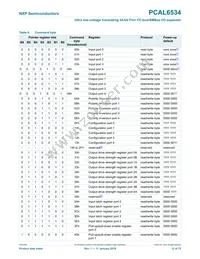 PCAL6534EVJ Datasheet Page 12