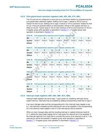 PCAL6534EVJ Datasheet Page 22