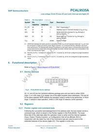 PCAL9535APW Datasheet Page 5
