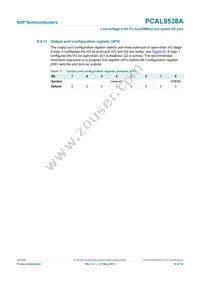 PCAL9538ABS Datasheet Page 10