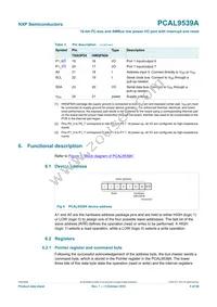 PCAL9539AHF Datasheet Page 5