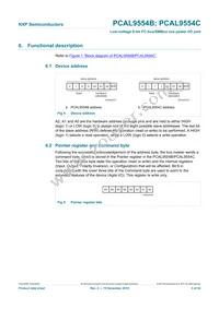 PCAL9554CBS Datasheet Page 5
