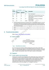 PCAL9555AHF Datasheet Page 5