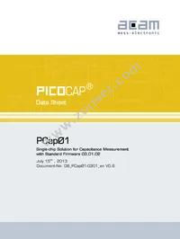 PCAP01A DICE Datasheet Page 2