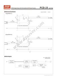 PCD-25-1400A Datasheet Page 2