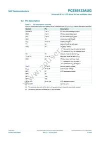 PCE85133AUG/DAZ Datasheet Page 4