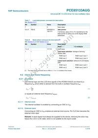 PCE85133AUG/DAZ Datasheet Page 6