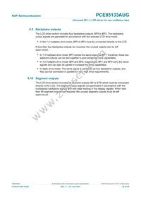 PCE85133AUG/DAZ Datasheet Page 22