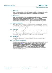 PCF1179CT Datasheet Page 8