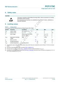 PCF1179CT Datasheet Page 11