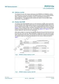 PCF2113AU/10/F4 Datasheet Page 12