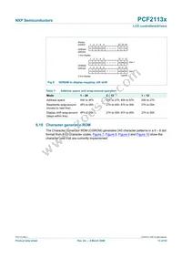 PCF2113AU/10/F4 Datasheet Page 13