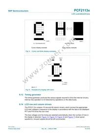 PCF2113AU/10/F4 Datasheet Page 19