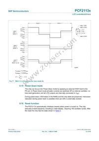 PCF2113AU/10/F4 Datasheet Page 23