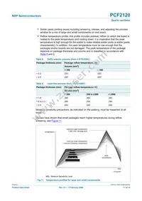 PCF2120U/10AA/1 Datasheet Page 11