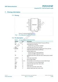 PCF2127AT/1 Datasheet Page 4