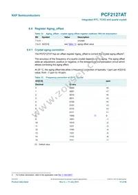 PCF2127AT/1 Datasheet Page 15