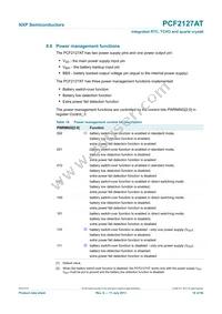 PCF2127AT/1 Datasheet Page 18