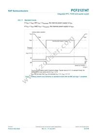 PCF2127AT/1 Datasheet Page 20