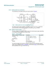 PCF2127AT/1 Datasheet Page 22