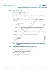 PCF2127AT/2Y Datasheet Page 21