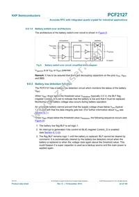 PCF2127AT/2Y Datasheet Page 22