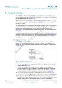 PCF2129AT/1 Datasheet Page 6