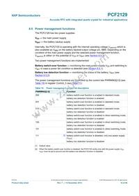 PCF2129AT/1 Datasheet Page 16