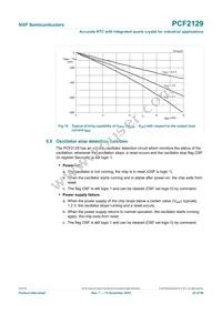 PCF2129AT/1 Datasheet Page 22